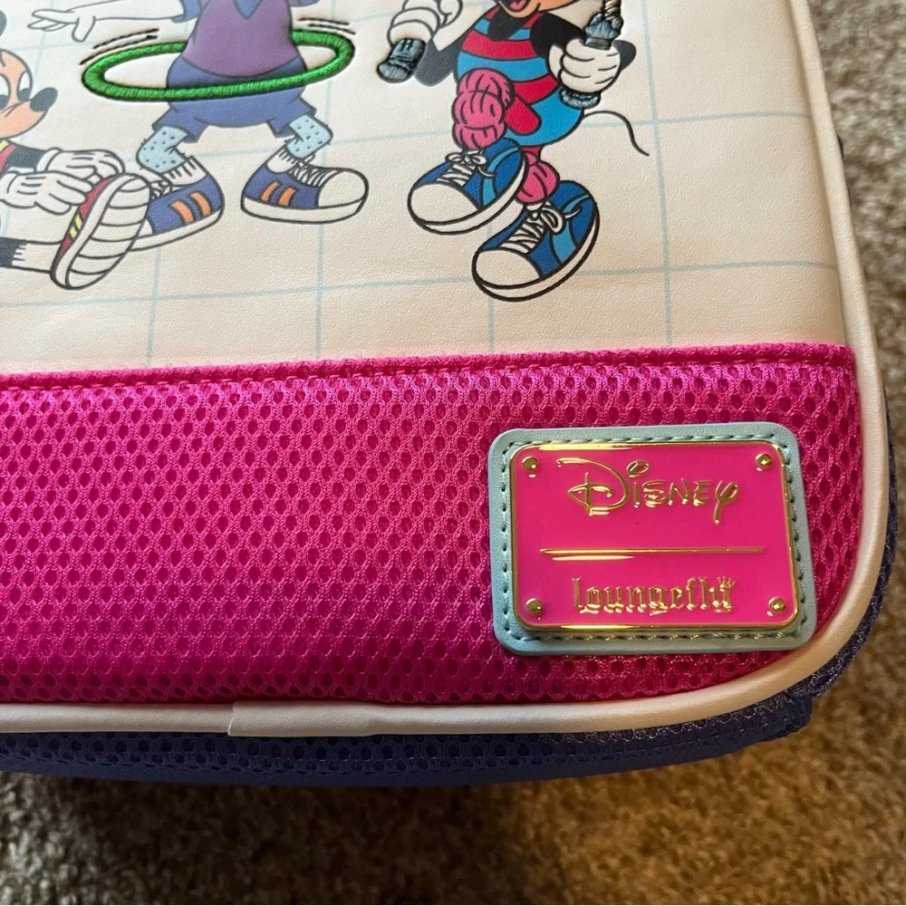 Walt Disney World Mousercise loungefly back pack - Picture 7 of 11